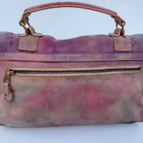 Proenza Schouler PS1 bag suede rainbow red pink green blue yellow orange purple - Picture 4 of 14